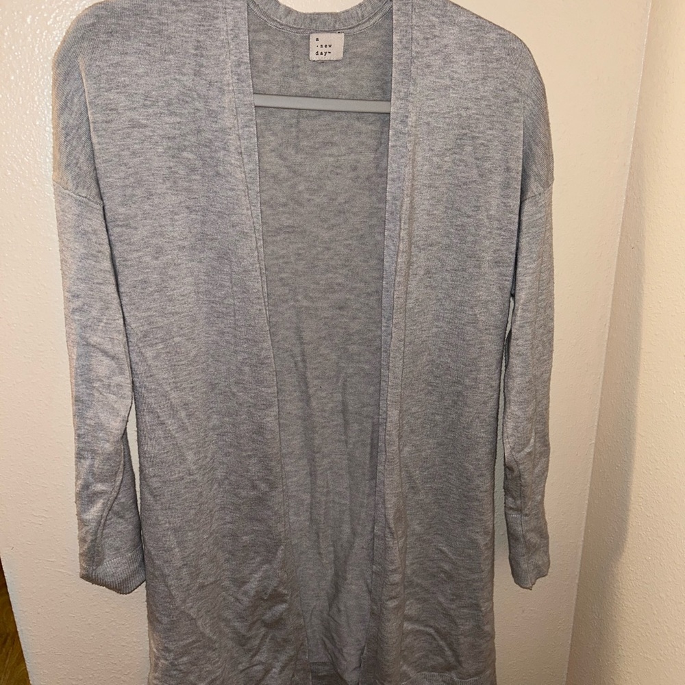 A New Day Gray Cardigan